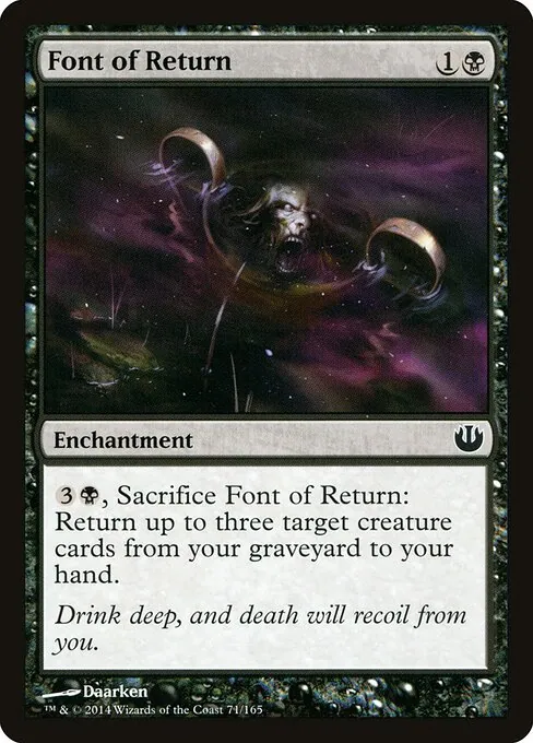 Font of Return 071/165
