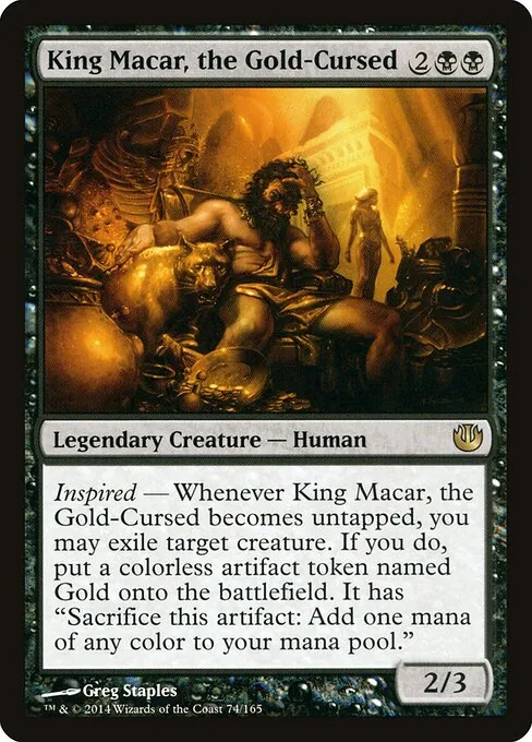 King Macar, the Gold-Cursed 074/165