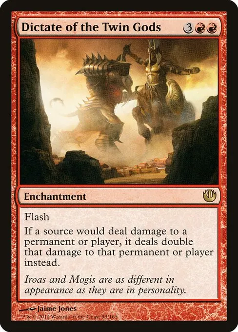 Dictate of the Twin Gods 093/165