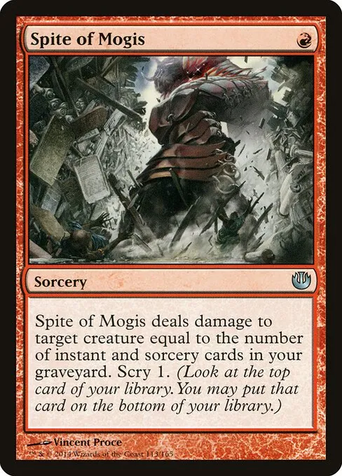 Spite of Mogis 113/165