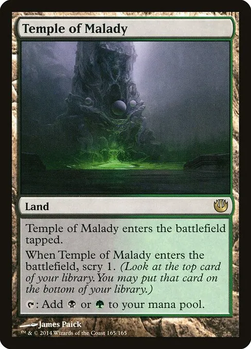 Temple of Malady 165/165