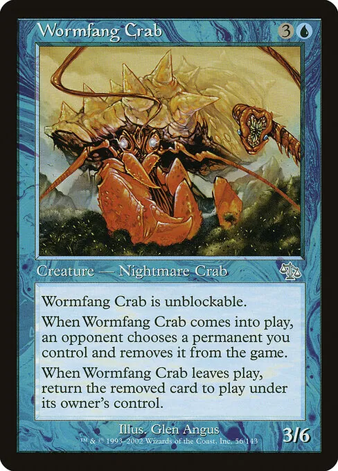Wormfang Crab 056/143