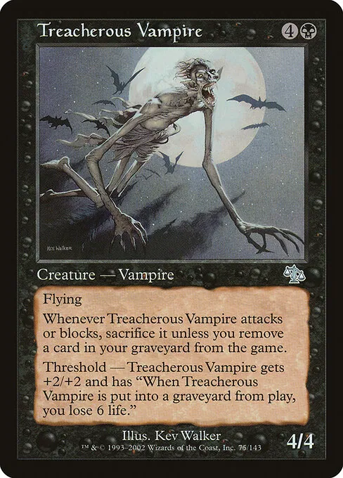 Treacherous Vampire 075/143