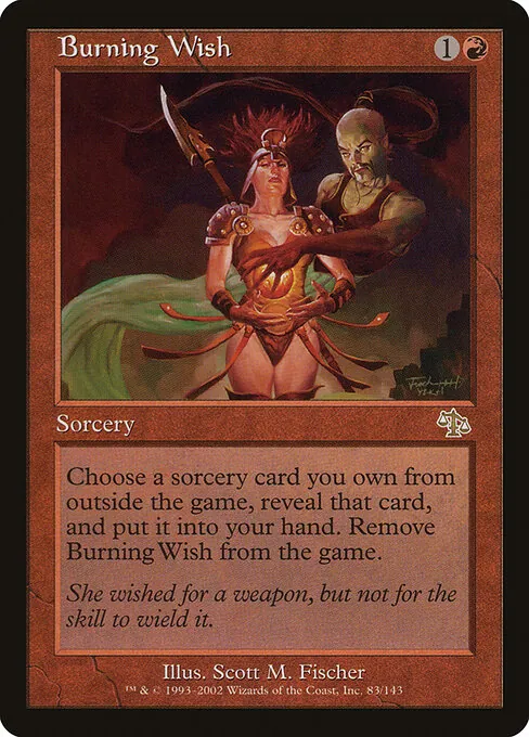 Burning Wish 083/143