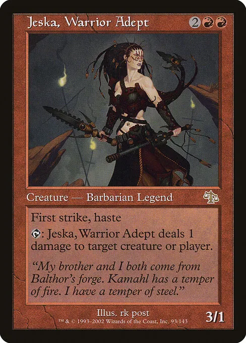 Jeska, Warrior Adept 093/143