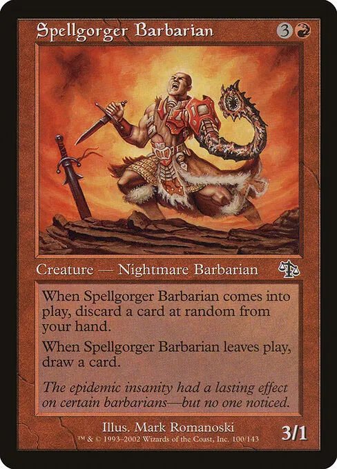 Spellgorger Barbarian 100/143