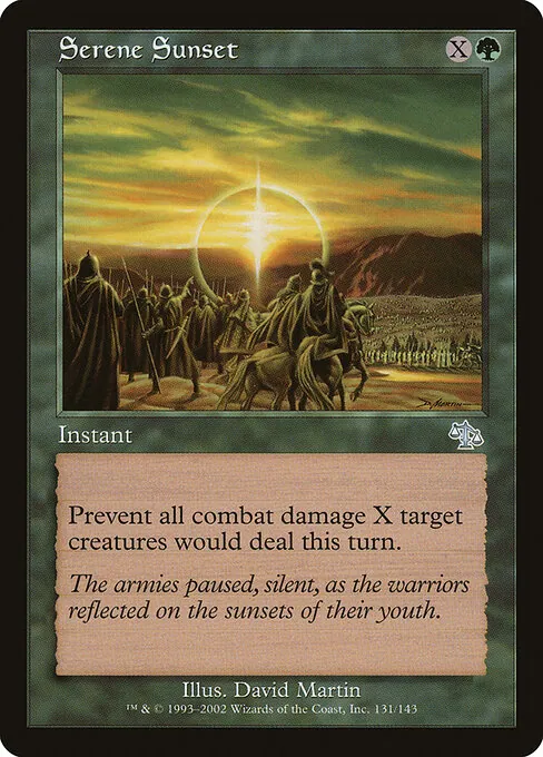 Serene Sunset 131/143
