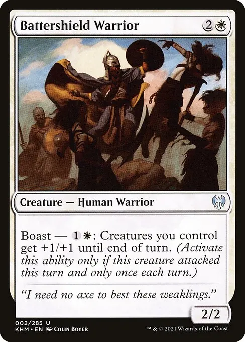 Battershield Warrior 002/310