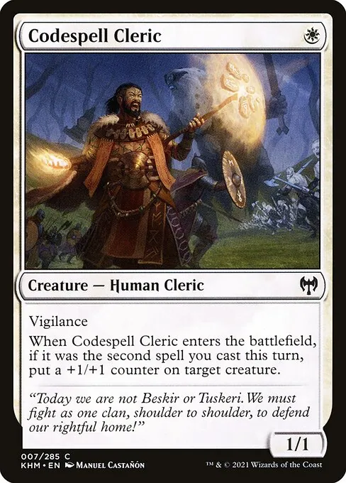 Codespell Cleric 007/310