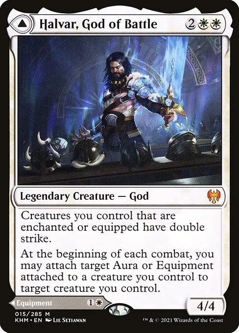 Halvar, God of Battle // Sword of the Realms 015/310