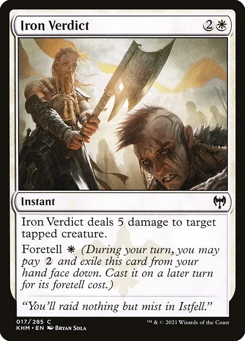 Iron Verdict 017/310