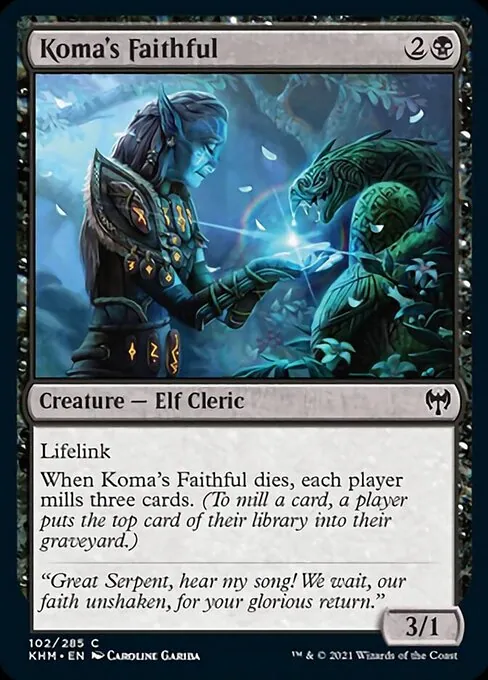 Koma's Faithful 102/310