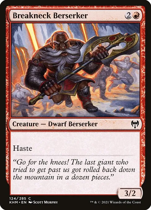 Breakneck Berserker 124/310