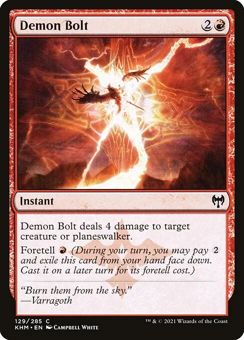 Demon Bolt 129/310