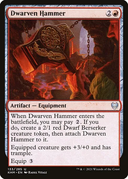 Dwarven Hammer 133/310
