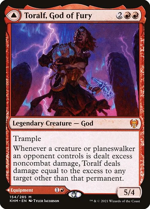 Toralf, God of Fury // Toralf's Hammer 154/310
