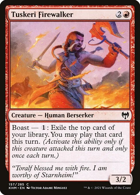 Tuskeri Firewalker 157/310