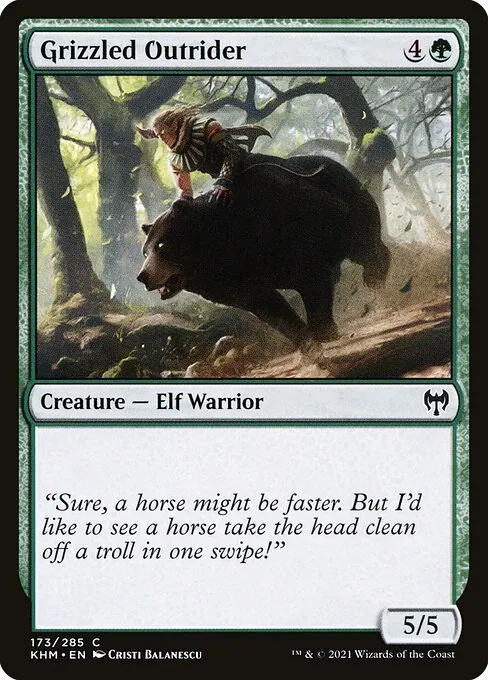 Grizzled Outrider 173/310