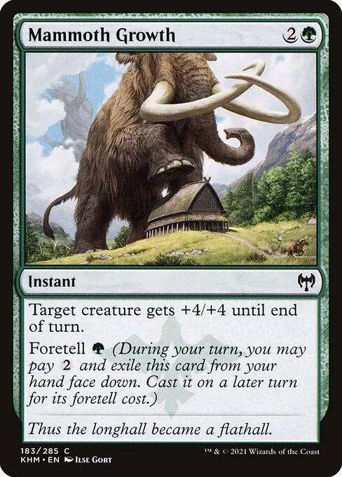 Mammoth Growth 183/310