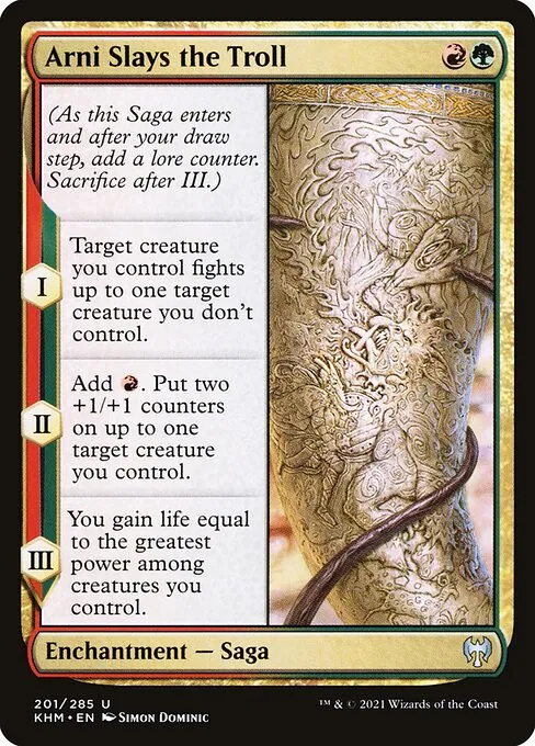 Arni Slays the Troll 201/310