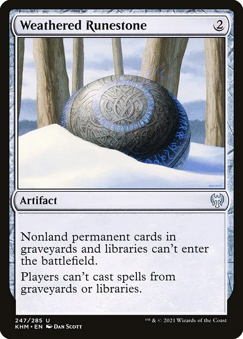 Weathered Runestone 247/310