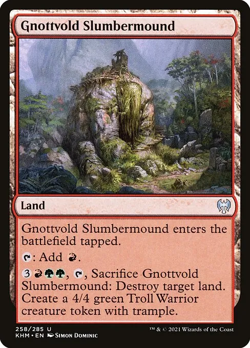 Gnottvold Slumbermound 258/310