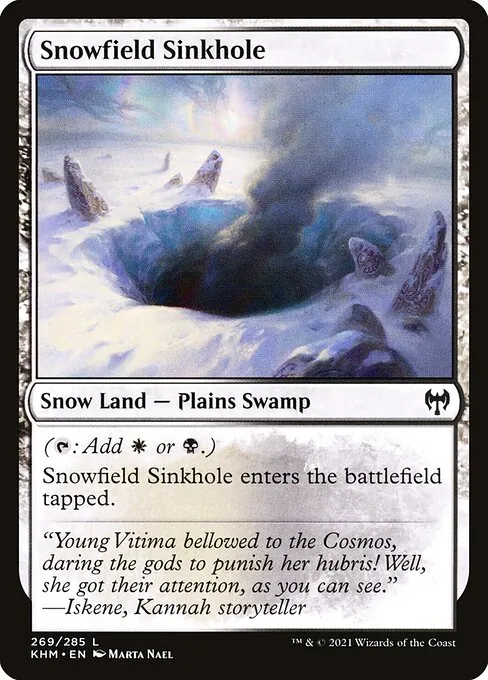 Snowfield Sinkhole 269/310