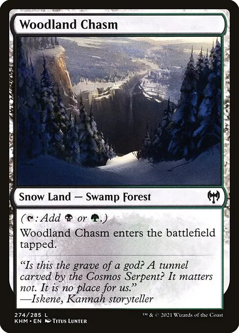 Woodland Chasm 274/310