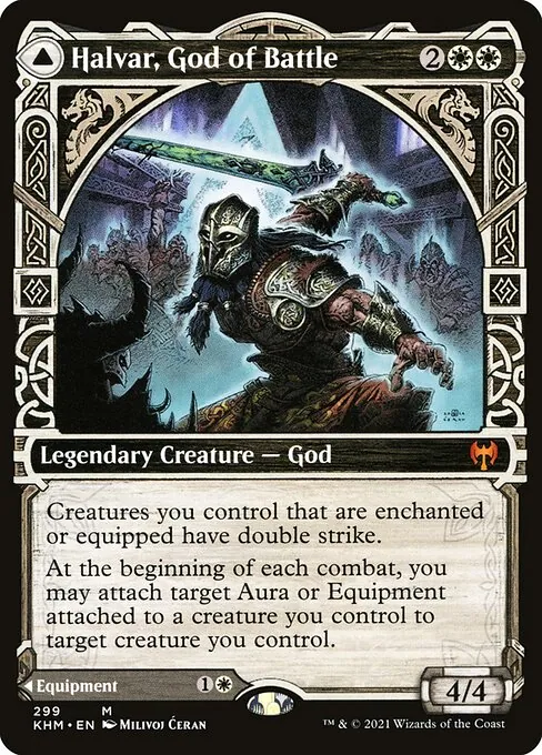 Halvar, God of Battle // Sword of the Realms 299/310