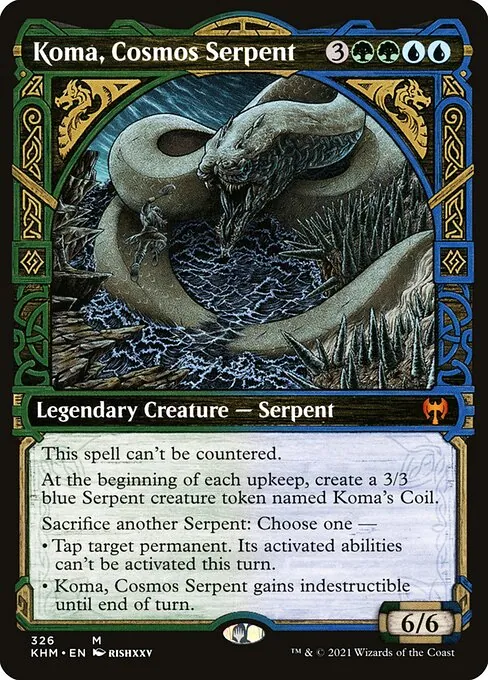 Koma, Cosmos Serpent 326/310