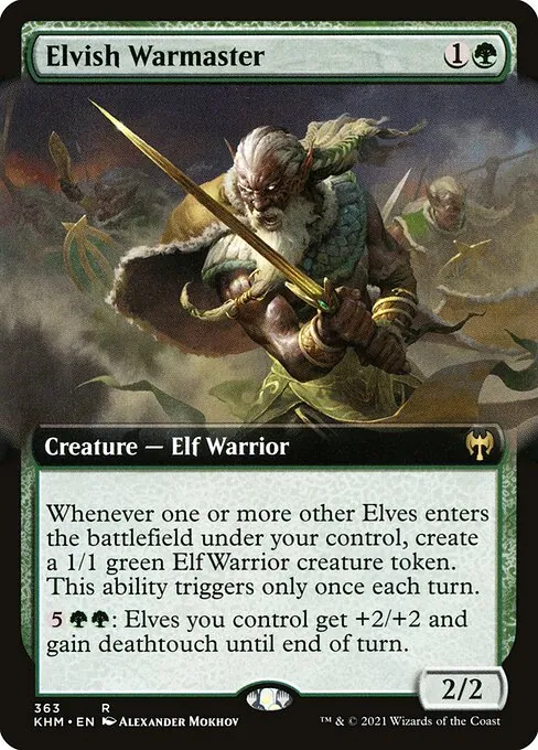 Elvish Warmaster 363/310
