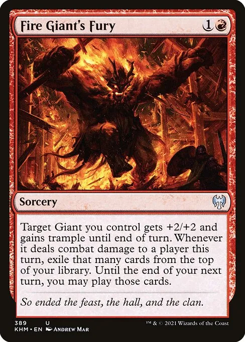 Fire Giant's Fury 389/310