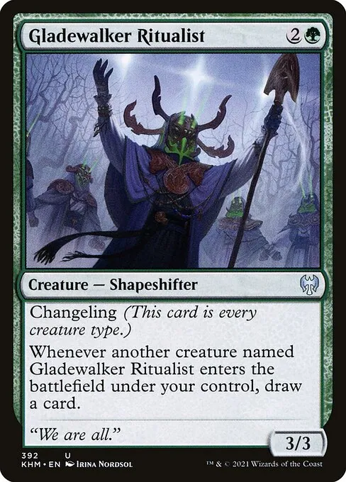 Gladewalker Ritualist 392/310