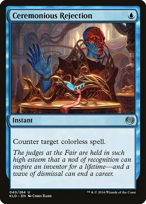 Ceremonious Rejection 040/264