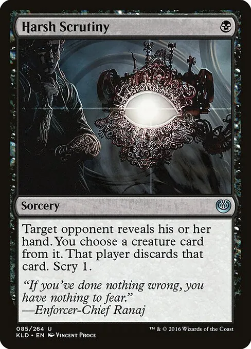 Harsh Scrutiny 085/264
