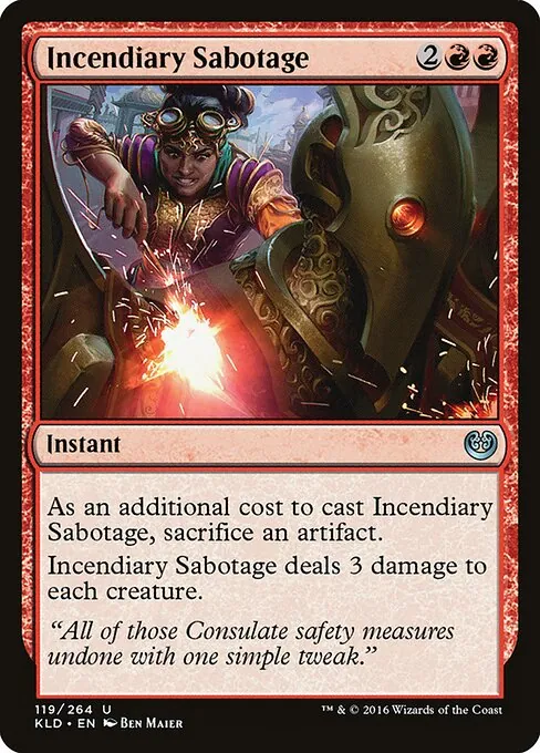 Incendiary Sabotage 119/264