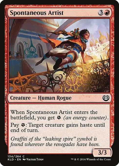 Spontaneous Artist 134/264