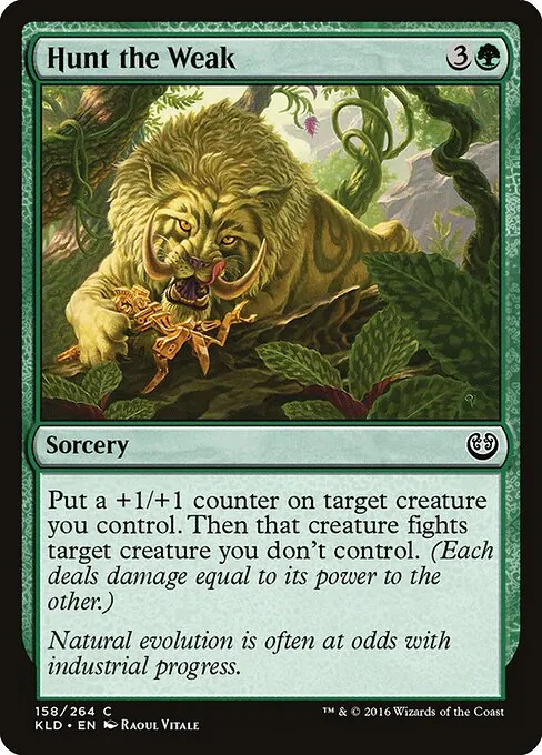 Hunt the Weak 158/264