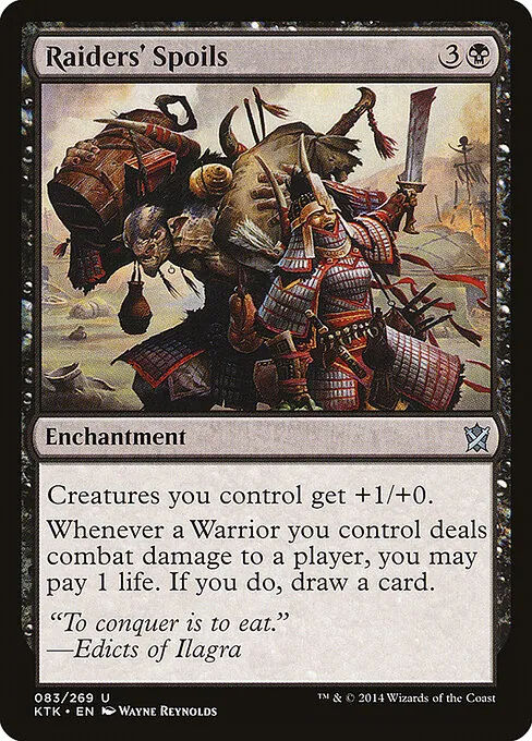 Raiders' Spoils 083/269