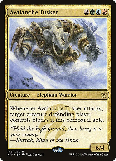 Avalanche Tusker 166/269