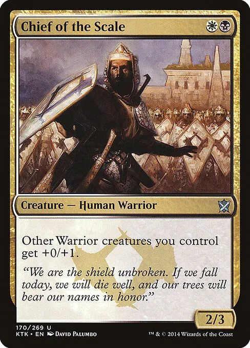 Chief of the Scale 170/269
