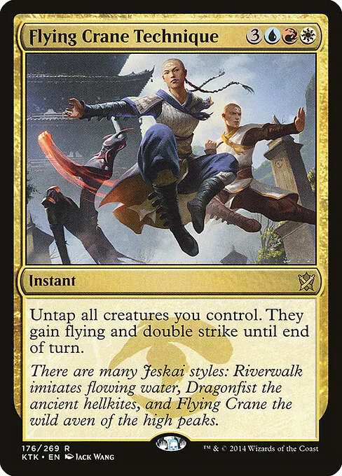 Flying Crane Technique 176/269