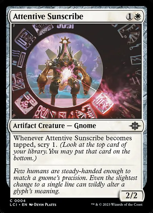 Attentive Sunscribe 004/301