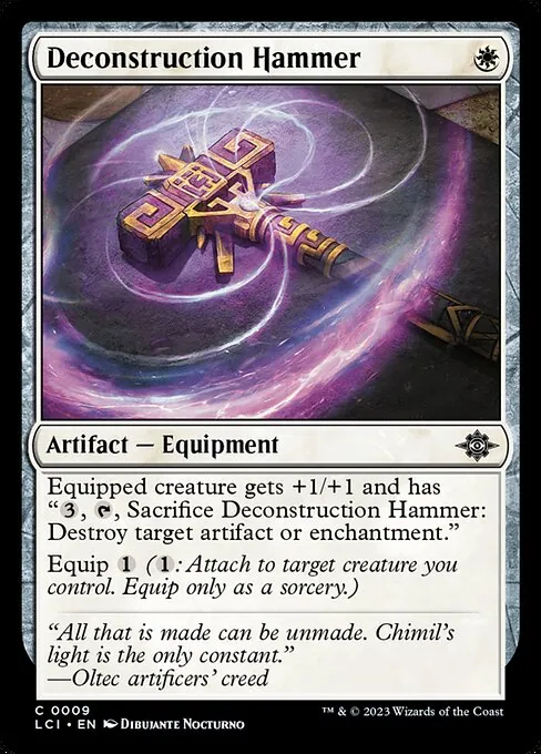 Deconstruction Hammer 009/301