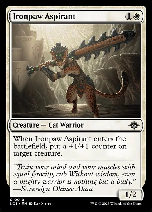 Ironpaw Aspirant 018/301