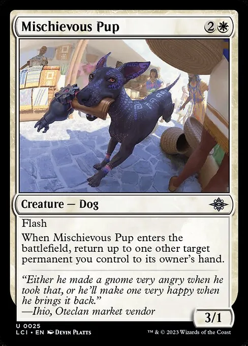 Mischievous Pup 025/301