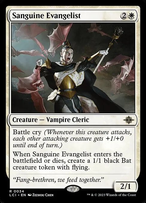 Sanguine Evangelist 034/301