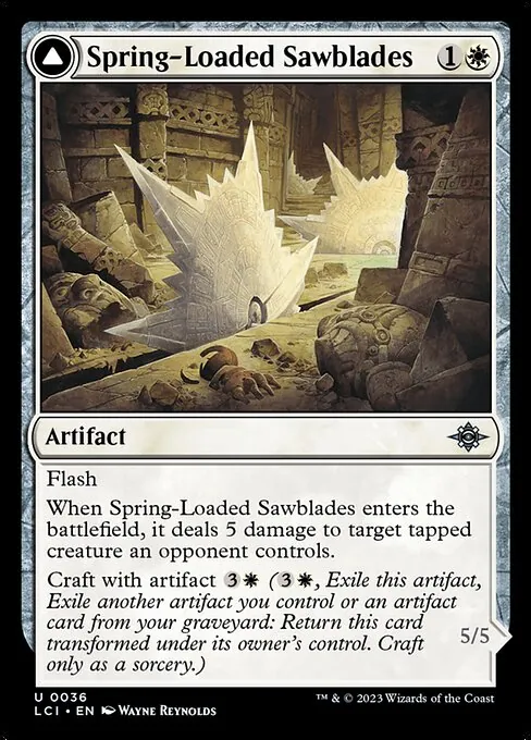 Spring-Loaded Sawblades // Bladewheel Chariot 036/301