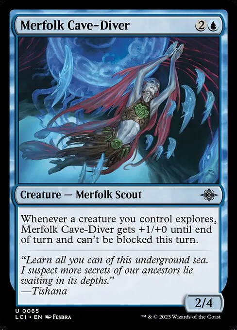 Merfolk Cave-Diver 065/301