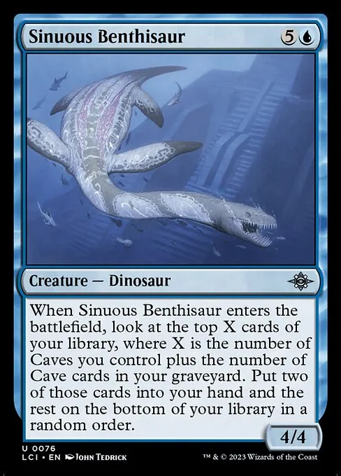 Sinuous Benthisaur 076/301